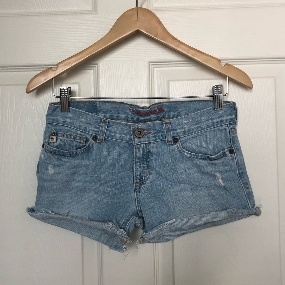 Abercrombie Girls Denim Shorts Size: 14